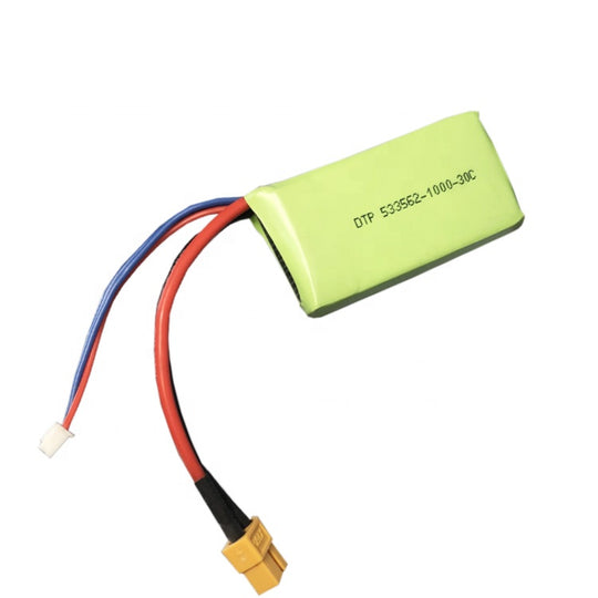 533562 100mAh | 3.7V 30C High Rate Lithium Battery