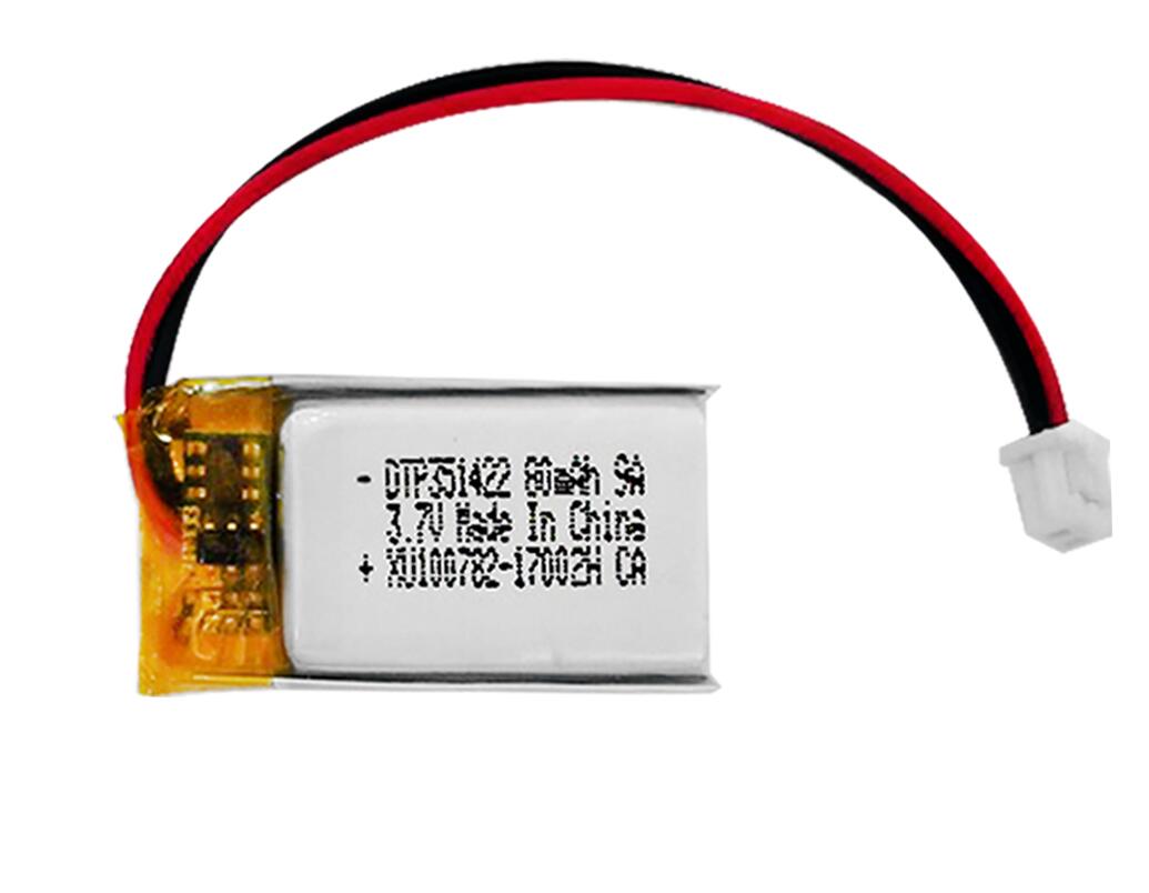 351422 80mAh with KC62133 | 3.7V LiPo Lithium Ion Battery