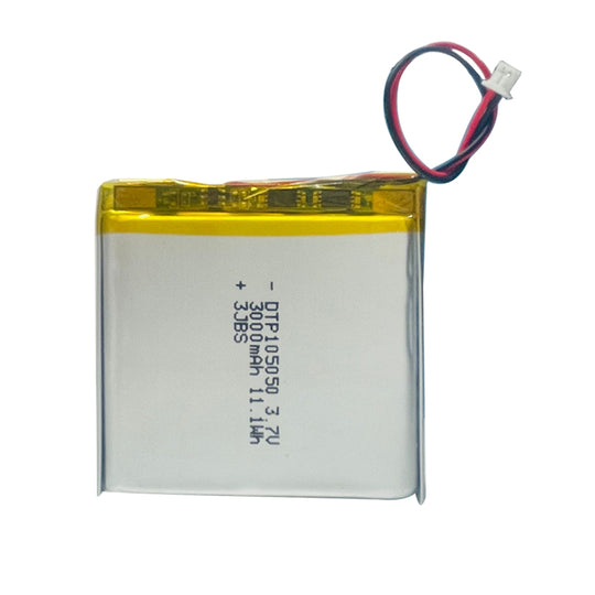 105050 3000mAh with KC62133, UN38.3, UL1642, CE & RoHS | 3.7V LiPo Lithium Ion Battery