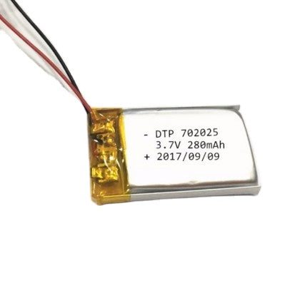 702025 280mAh with KC62133, CE, RoHS | 3.7V LiPo Lithium Ion Battery
