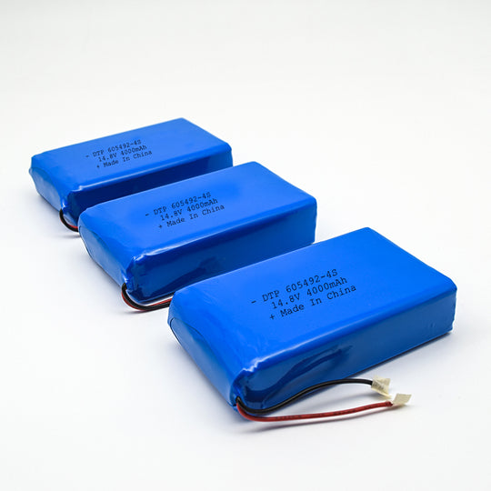 14.8V Lithium Battery Pack 605492-4S 4000mah