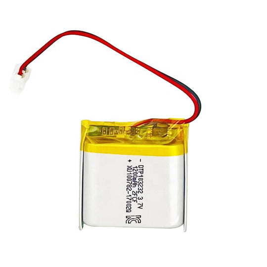 103232 1200mAh with UL1642, KC62133, CE | 3.7V LiPo Lithium Ion Battery