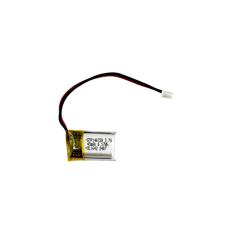 140728 45mAh with UN38.3 & UL1642 | 3.7V LiPo Lithium Ion Battery