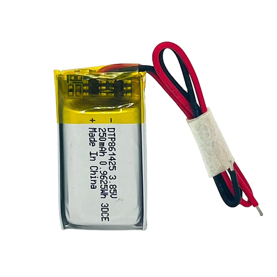 861425 250mAh | 3.85V High-Voltage LiPo Lithium Ion Battery