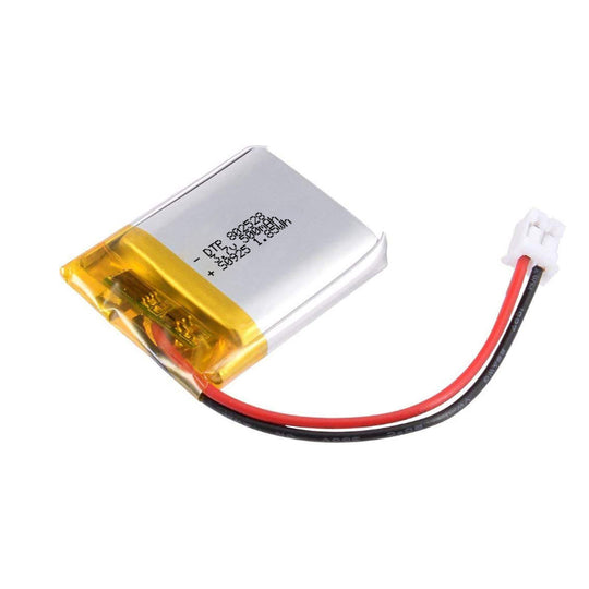 802528 500mAh with KC62133 | 3.7V LiPo Lithium Ion Battery