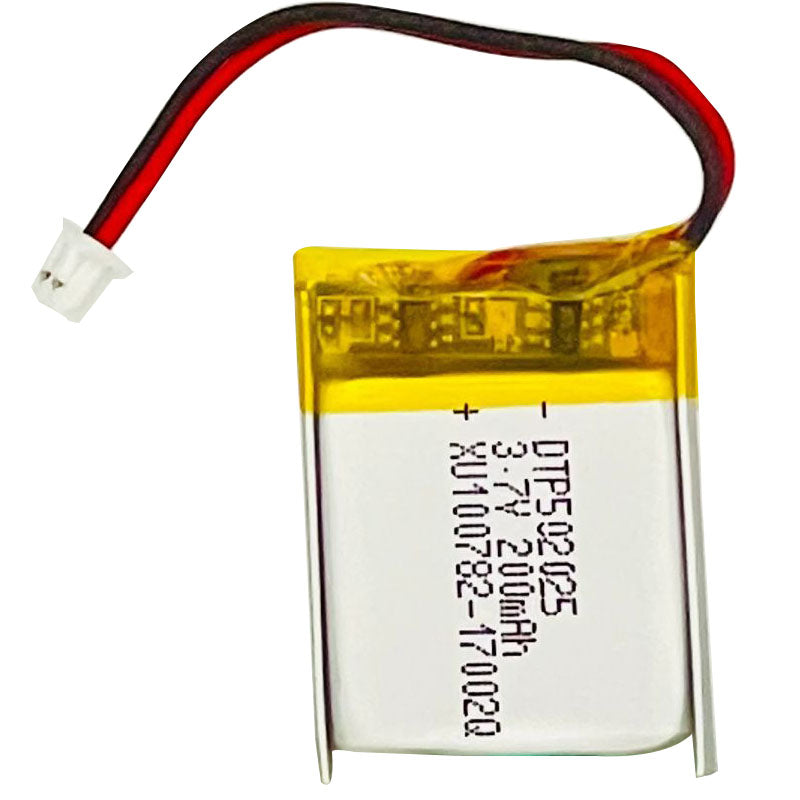 502025 200mAh with KC62133 | 3.7V LiPo Lithium Ion Battery