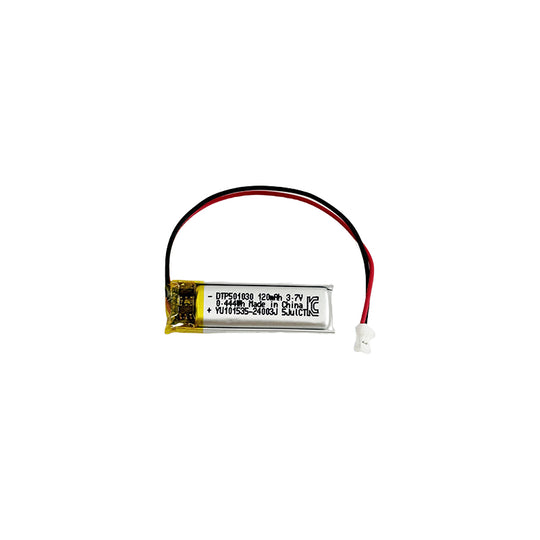 501030 120mAh | 3.7V LiPo Lithium Ion Battery