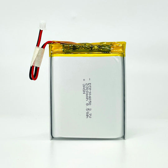 104050 2300mAh with | 3.7V LiPo Lithium Ion Battery