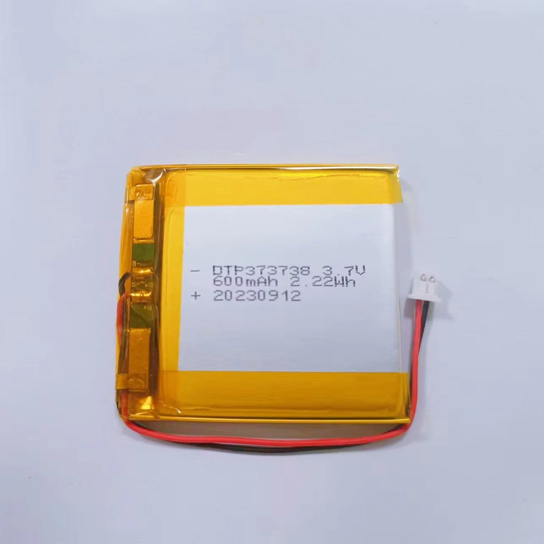373738 600mAh | 3.7V LiPo Lithium Ion Battery