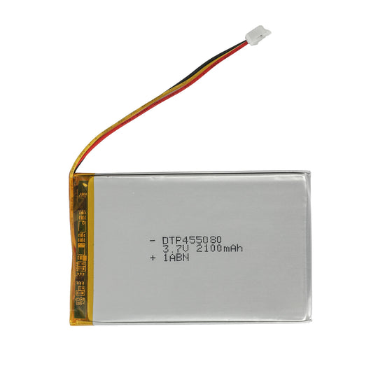 455080 2100mAh with UN38.3 | 3.7V LiPo Lithium Ion Battery