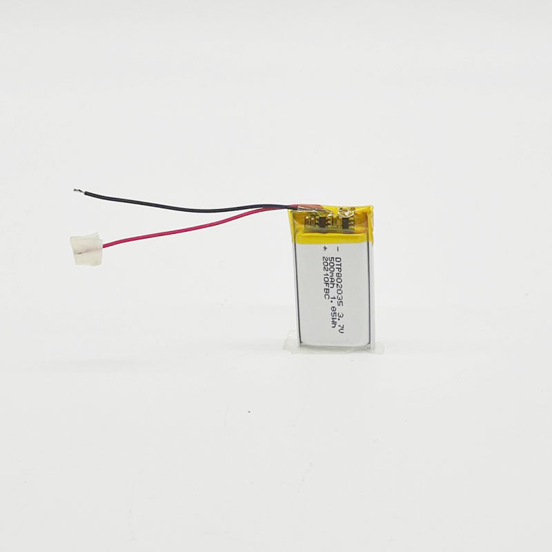 802035 500mAh | 3.7V LiPo Lithium Ion Battery