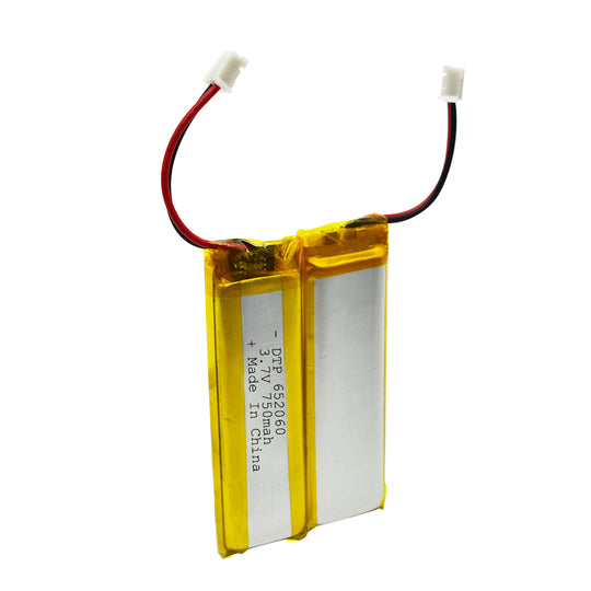 652060 750mAh 3.7V Lithium Ion Battery