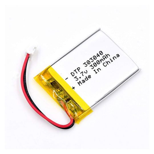 303040 320mAh with CB, RoHS | 3.7V LiPo Lithium Ion Battery