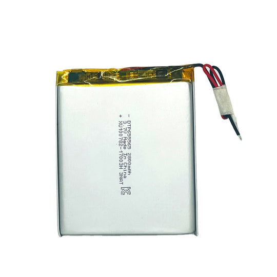 655565 2800mAh with KC62133 & RoHS | 3.7V LiPo Lithium Ion Battery