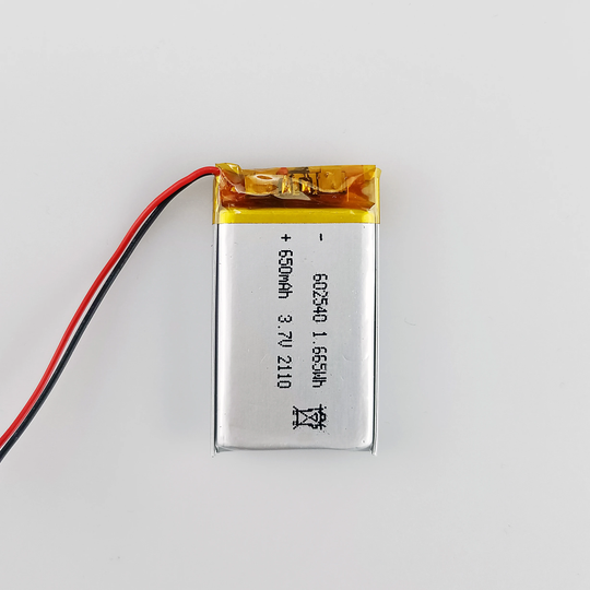602540 650mAh with KC62133 | 3.7V LiPo Lithium Ion Battery