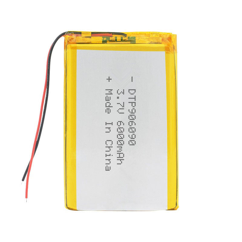 906090 6000mAh | 3.7V LiPo Lithium Ion Battery
