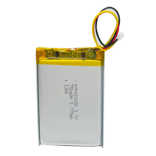 423450 750mAh with KC62133 | 3.7V LiPo Lithium Ion Battery