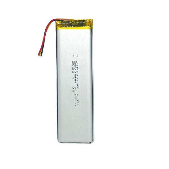 723097 2500mAh with KC62133 & CE | 3.7V LiPo Lithium Ion Battery