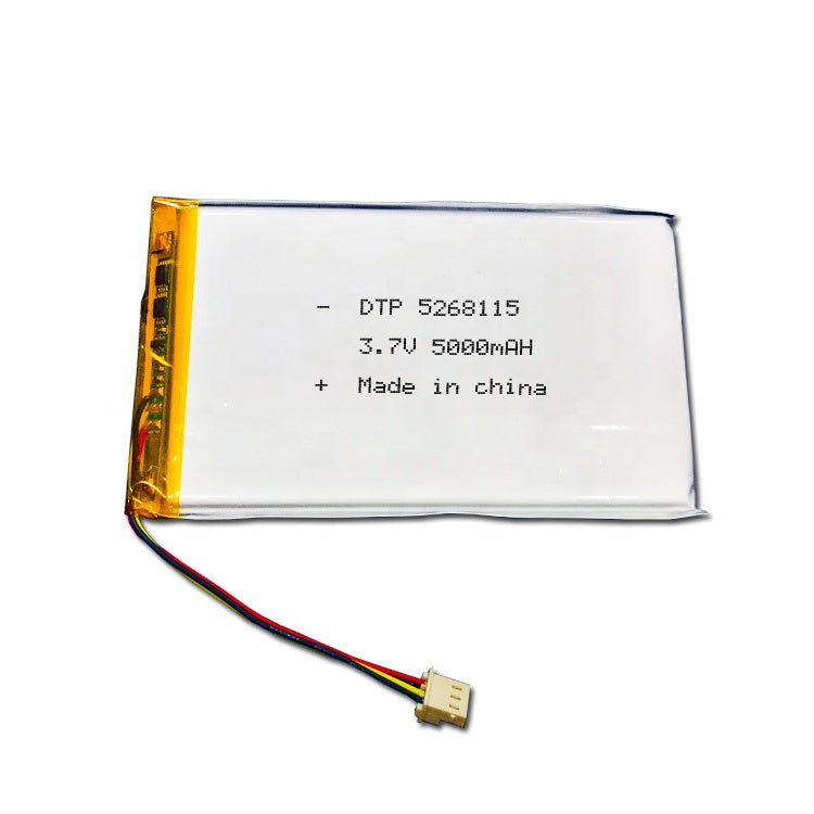 5268115 5000mAh with KC62133 & RoHS | 3.7V LiPo Lithium Ion Battery