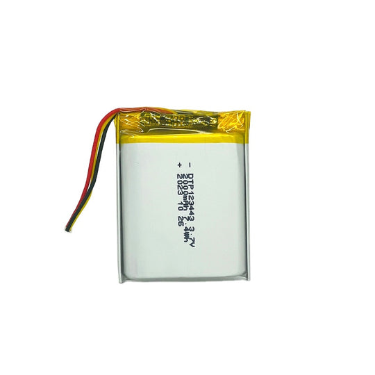 123443 2000mAh with KC62133, PSE & CE | 3.7V LiPo Lithium Ion Battery