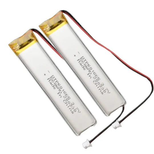 601665 560mAh with KC62133, UN38.3, CE & RoHS | 3.7V LiPo Lithium Ion Battery