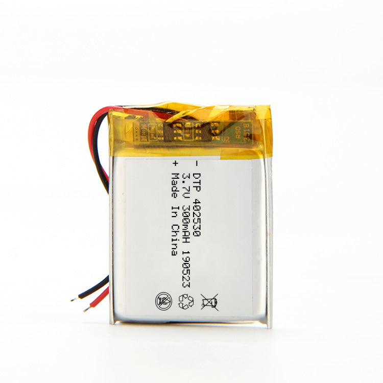 402530 300mAh with KC62133, IEC62133 & UN38.3 | 3.7V LiPo Lithium Ion Battery