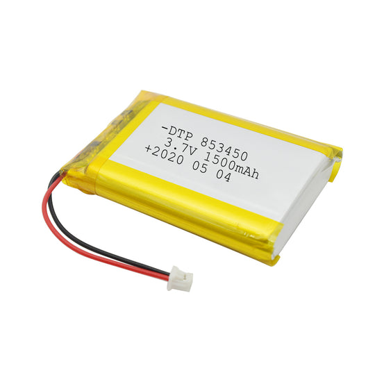 853450 1500mAh | 3.7V LiPo Lithium Ion Battery
