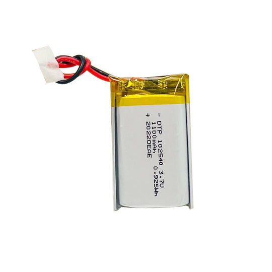 102540 1100mAh with UN38.3, IEC62133, CB, RoHS, REACH | 3.7V LiPo Lithium Ion Battery