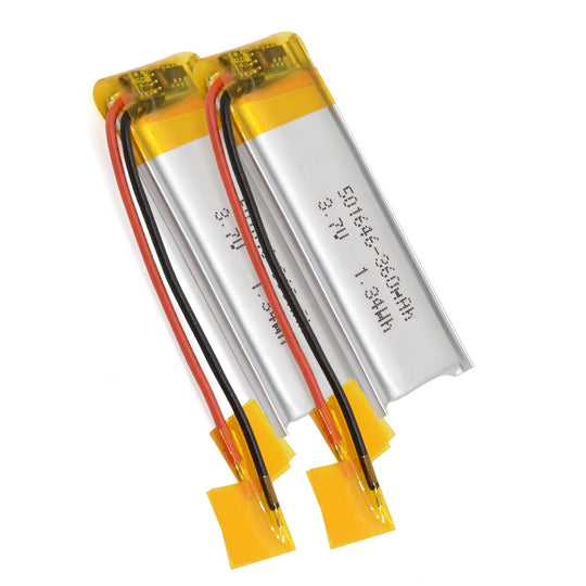 501646 360mAh with KC62133 | 3.7V LiPo Lithium Ion Battery