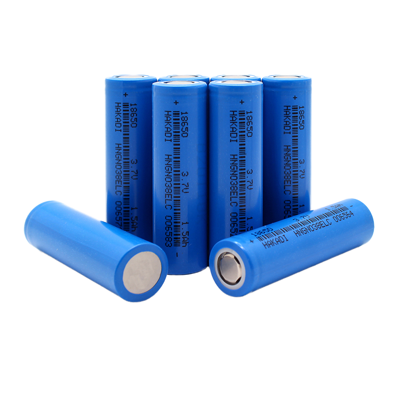 Cylindrical 18650 3.7V 1500mah Li-ion Battery (A-grade cell）