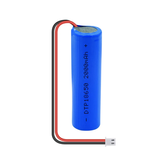 Cylindrical 18650 3.7V 2000mah Li-ion Battery (A-grade cell）