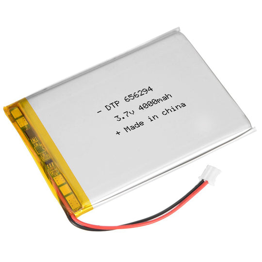656294 4000mAh with KC62133, UL1642 & UN38.3 | 3.7V LiPo Lithium Ion Battery