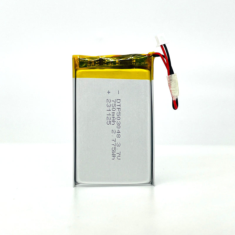 503048 750mAh with UN38.3, IEC62133, CB, KC62133, RoHS, BIS | 3.7V LiPo Lithium Ion Battery