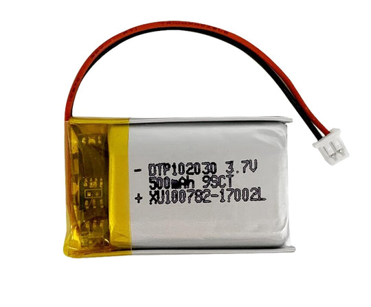 102030 500mAh with KC62133 & PSE | 3.7V LiPo Lithium Ion Battery