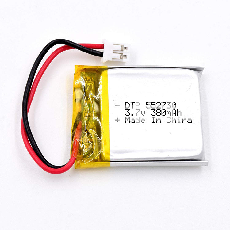 552730 380mAh | 3.7V LiPo Lithium Ion Battery