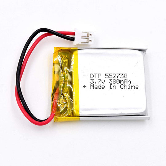 552730 380mAh | 3.7V LiPo Lithium Ion Battery