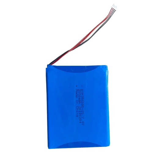 7.4V Lithium Battery Pack 356080-2S 2550mah 2S