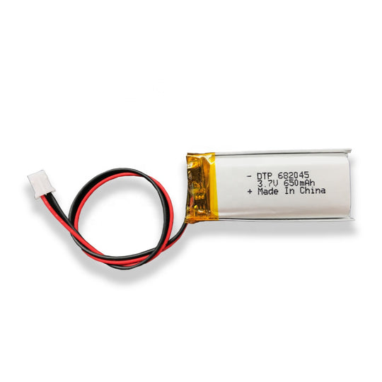 682045 650mAh with KC62133 & UN38.3 | 3.7V LiPo Lithium Ion Battery