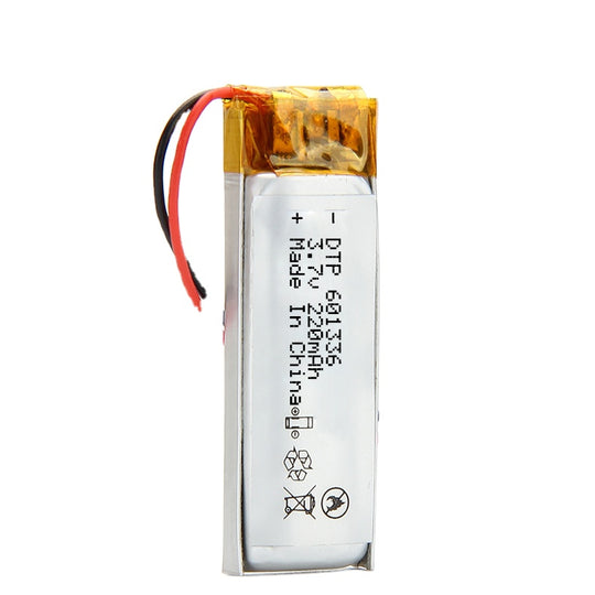 601336 220mAh | 3.7V LiPo Lithium Ion Battery