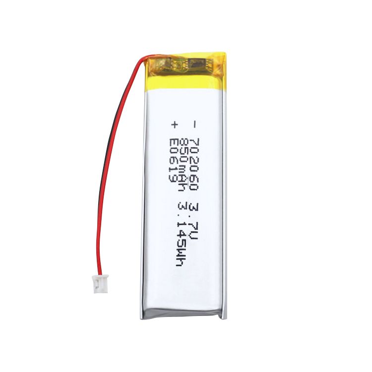 702060 850mAh | 3.7V LiPo Lithium Ion Battery