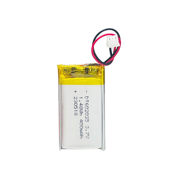 602035 400mAh with KC62133, UN38.3 & CB | 3.7V LiPo Lithium Ion Battery