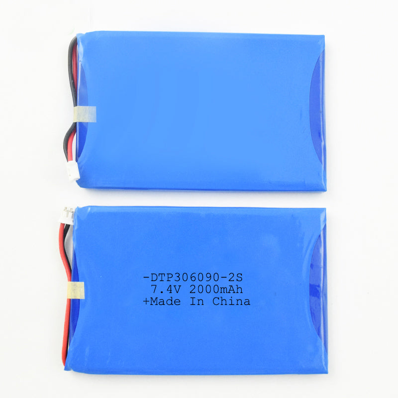 7.4V Lithium Battery Pack 306090-2S 2000mah