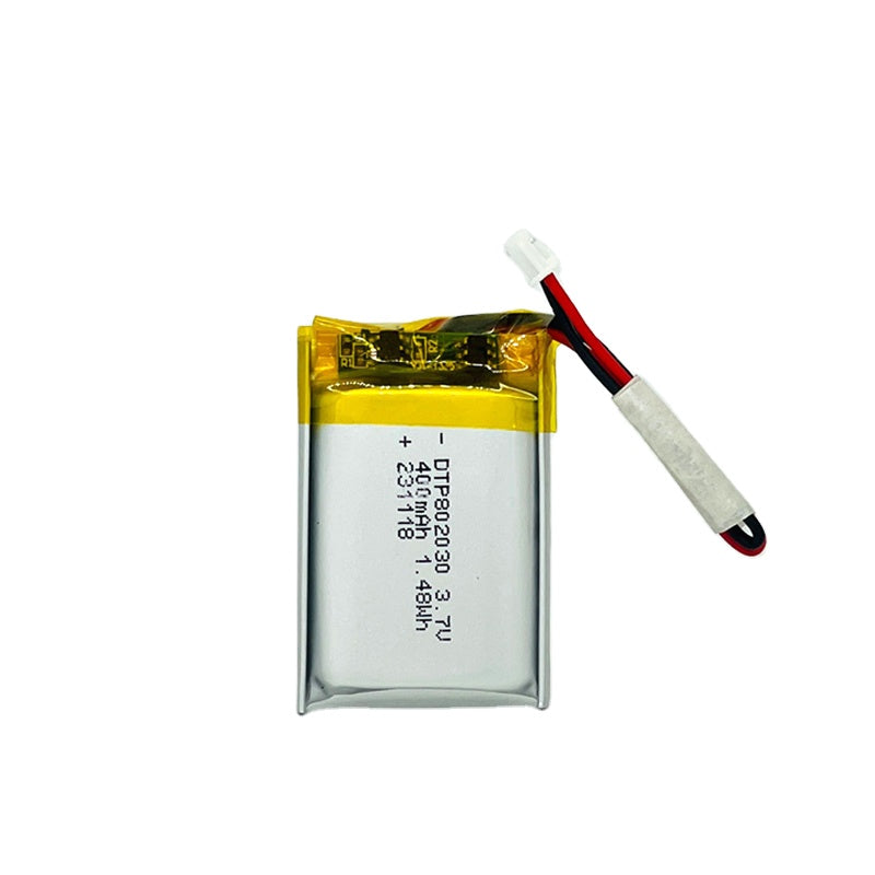 802030 400mAh with UN38.3, UL1642 & RoHS | 3.7V LiPo Lithium Ion Battery