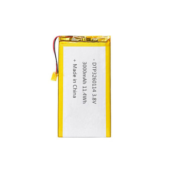3260114 3000mAh | 3.8V High-Voltage LiPo Lithium Ion Battery