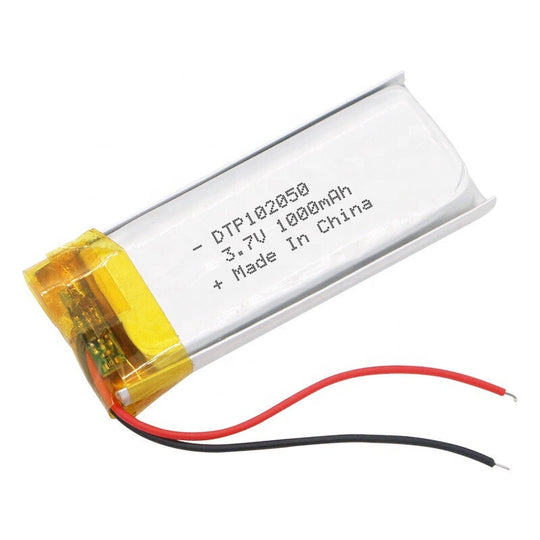 102050 1000mAh with KC62133, UL1642 & CE | 3.7V LiPo Lithium Ion Battery