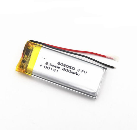802050 800mAh 3.7V Lithium Ion Battery (A-grade cell）