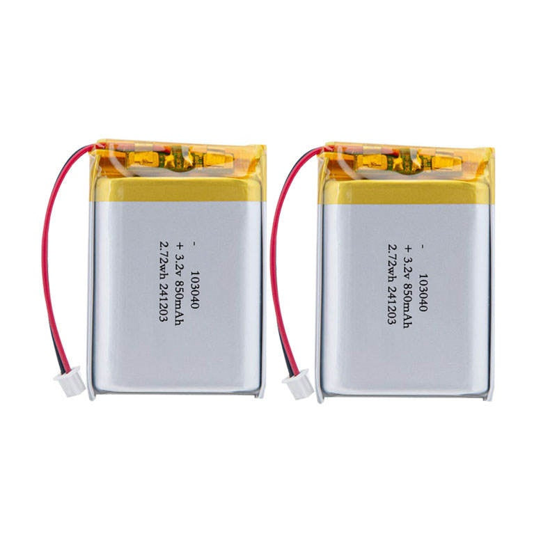 103040 850mAh | 3.2V LiFePO4 Battery