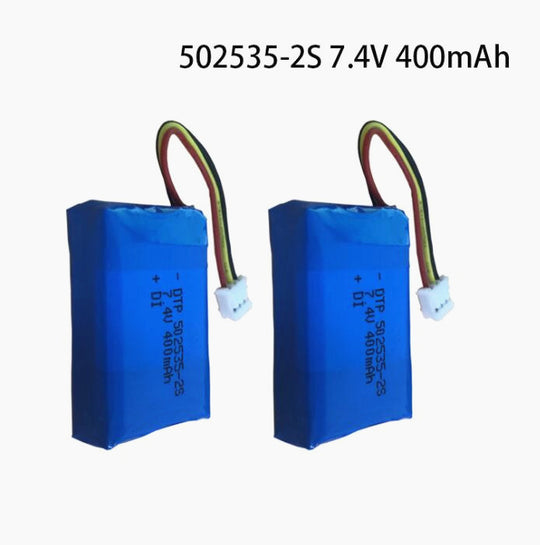 7.4V Lithium Battery Pack 502535-2S 400mah