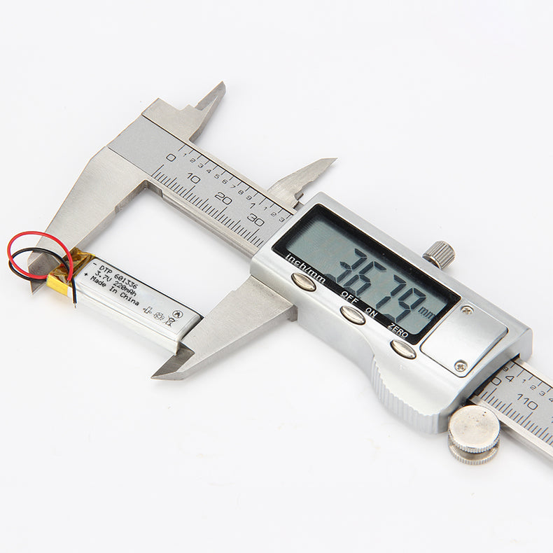 601336 220mAh | 3.7V LiPo Lithium Ion Battery