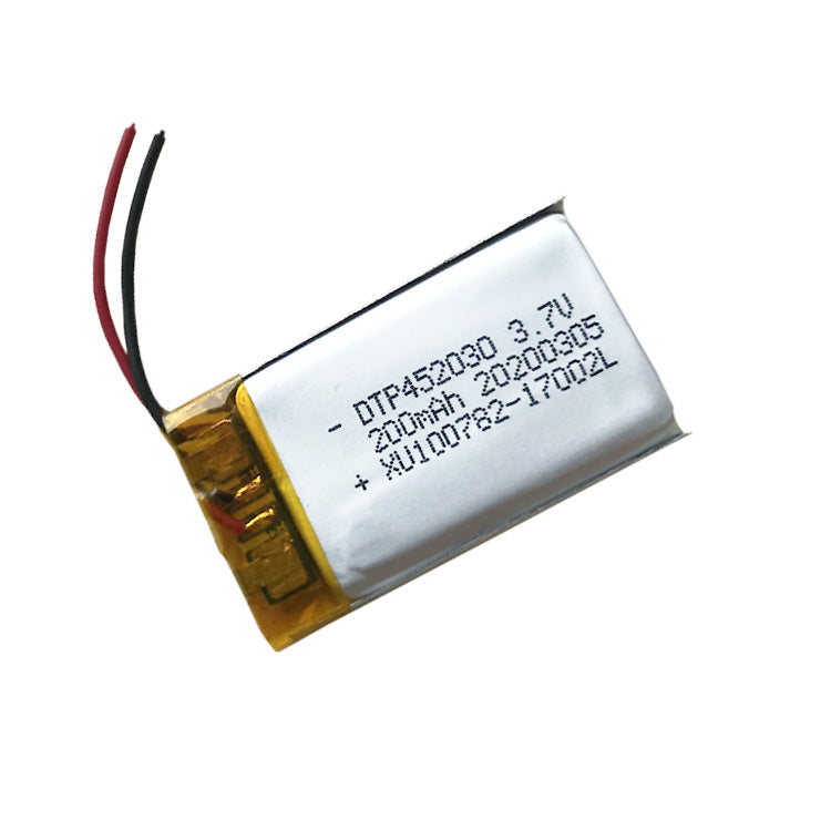 452030 200mAh with KC62133 & BIS | 3.7V LiPo Lithium Ion Battery